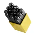 Stempelset Buchstaben Zahlen legierter Stahl 4 bis 12,5 mm – Farbe Digital 5mm