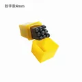 Stempelset Buchstaben Zahlen Stahl 3 bis 5 mm – Farbe Numbers 4mm
