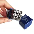 Stempelset Buchstaben Zahlen Stahl 3 bis 6 mm – 1