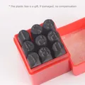 Stempelset Zahlen Buchstaben 2 bis 2,5 mm für Leder Holz Metall – 3