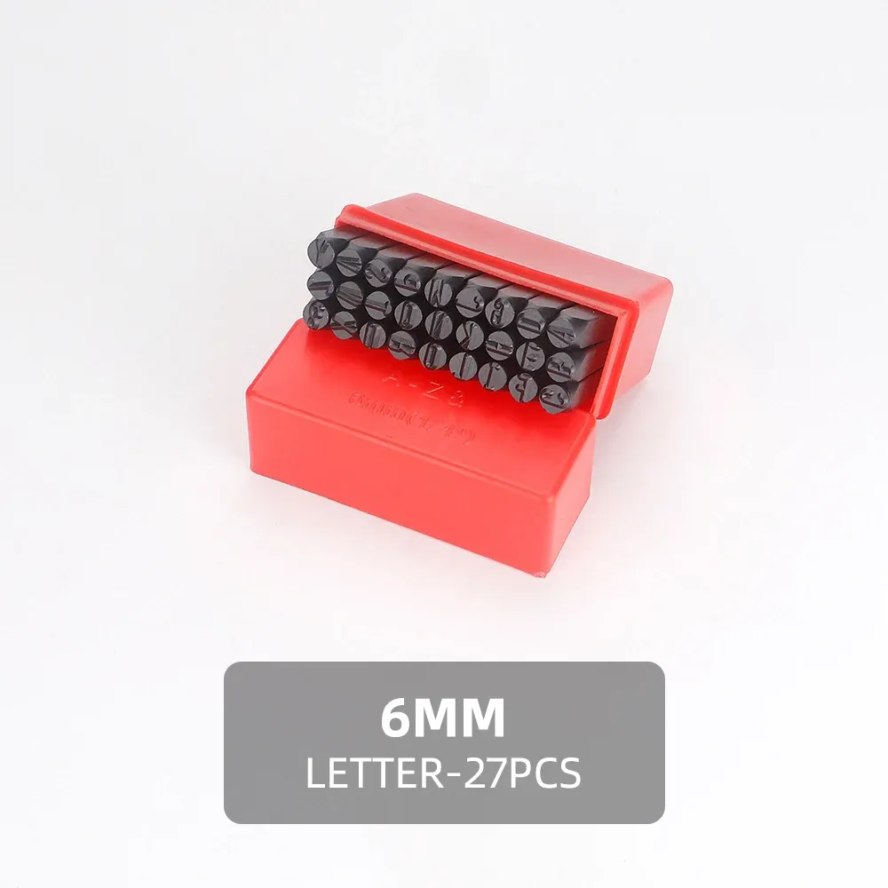Stempelset Zahlen Buchstaben 2 bis 2,5 mm für Leder Holz Metall