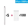 Stoff Marker Stift löschbar für Leder und Stoff – Farbe 105Pcs-White