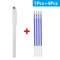 Stoff Marker Stift löschbar für Leder und Stoff – Farbe 5Pcs-Blue