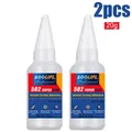 Superkleber 1 bis 5 Stück 20 g stark haftend für Leder – Farbe 2-20g-502-DW