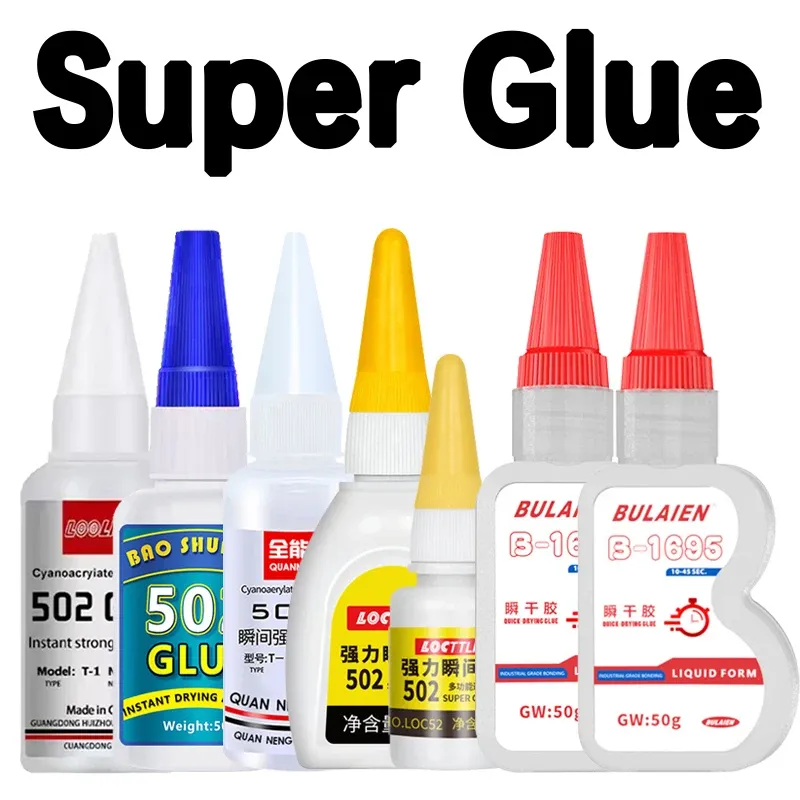 Superkleber schnell trocknend für Leder, Gummi und Metall