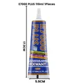 T-9000 PLUS Kleber 15 bis 110 ml für Leder und Stoff – Farbe E7PLUS 110ML 1Piece