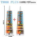 T-9000 PLUS Kleber 15 bis 110 ml für Leder und Stoff – Farbe T9PLUS 110ML 2Pieces