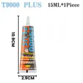 T-9000 PLUS Kleber 15 bis 110 ml für Leder und Stoff – Farbe T9PLUS 15ML 1Piece