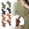 Taschenschnalle Leder Echt für Schultergurt Modifikation Taschen – 3