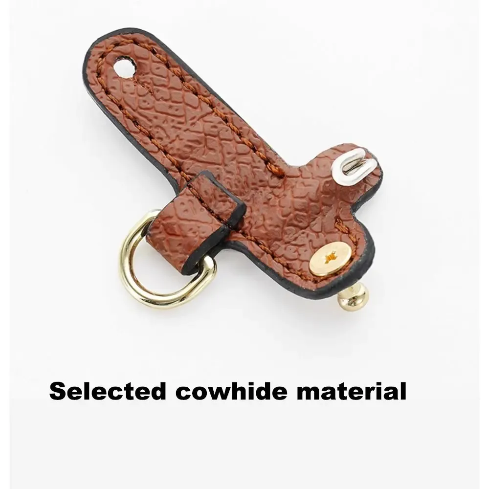 Taschenschnalle Leder Echt für Schultergurt Modifikation Taschen