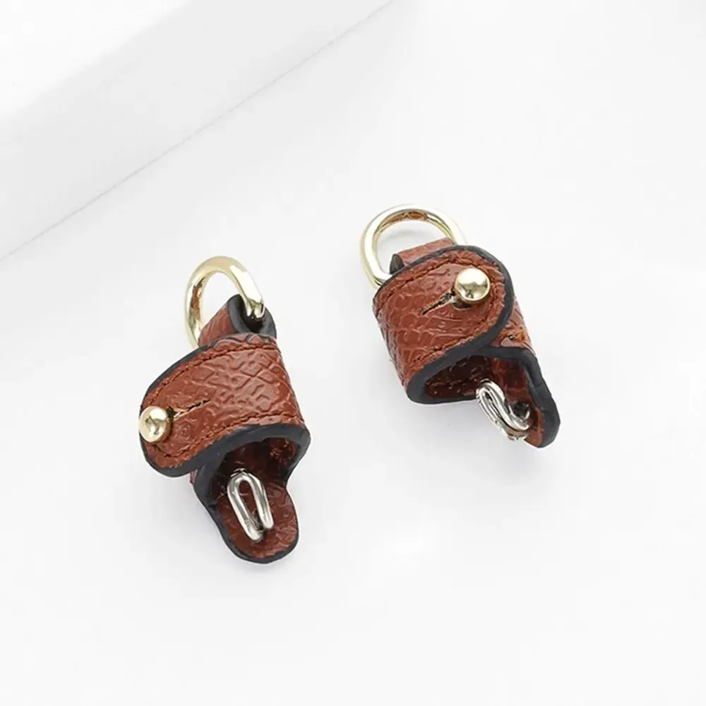 Taschenschnalle Leder Echt für Schultergurt Modifikation Taschen