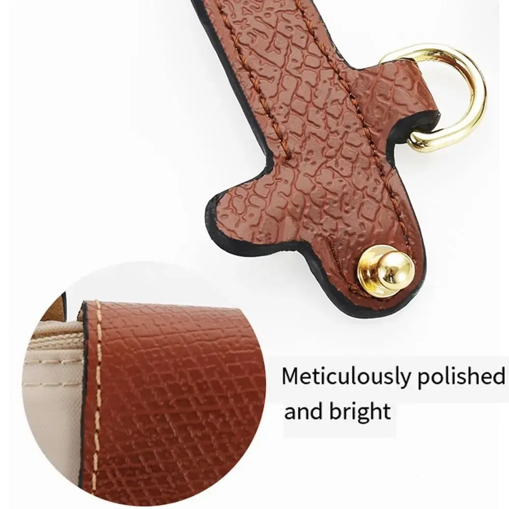Taschenschnalle Leder Echt für Schultergurt Modifikation Taschen