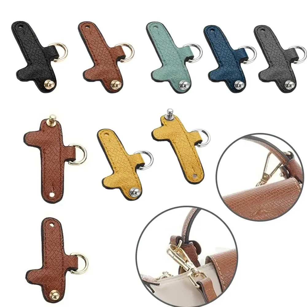 Taschenschnalle Leder Echt für Schultergurt Modifikation Taschen