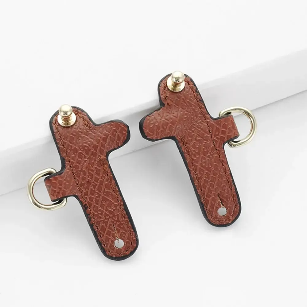 Taschenschnalle Leder Echt für Schultergurt Modifikation Taschen