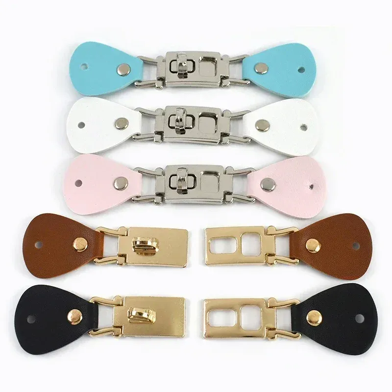 Taschenverschluss Leder PU 1 bis 5 Stück für Handtaschen Mäntel Nähzubehör