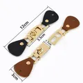 Taschenverschluss Leder PU 1 bis 5 Stück für Handtaschen Mäntel Nähzubehör – 3