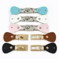 Taschenverschluss Leder PU 1 bis 5 Stück für Handtaschen Mäntel Nähzubehör – 5