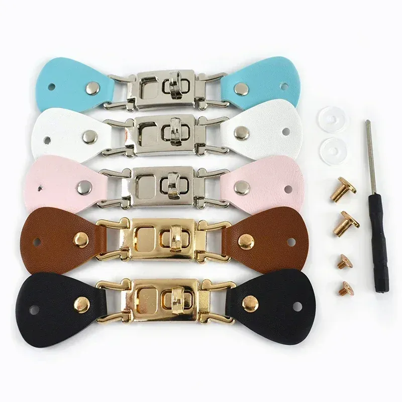 Taschenverschluss Leder PU 1 bis 5 Stück für Handtaschen Mäntel Nähzubehör