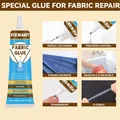 Textilkleber transparent waschbar für Leder und Baumwolle – 2