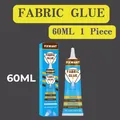 Textilkleber transparent waschbar für Leder und Baumwolle – Farbe 60ML 1PC