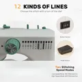 Tragbare Nähmaschine 12 Stiche Fußpedal – 2