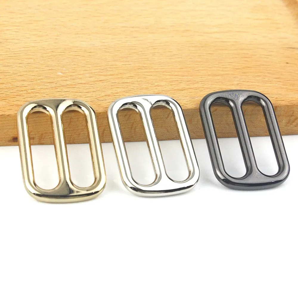 Tri Glide Schnalle Metall 1 Stück für Leder Tasche Gürtel Gurtband 25 bis 38 mm