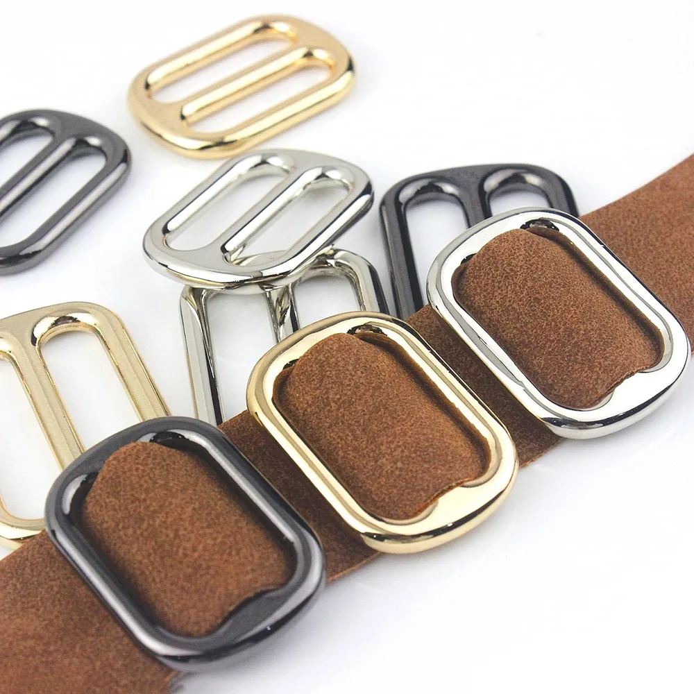 Tri Glide Schnalle Metall 1 Stück für Leder Tasche Gürtel Gurtband 25 bis 38 mm