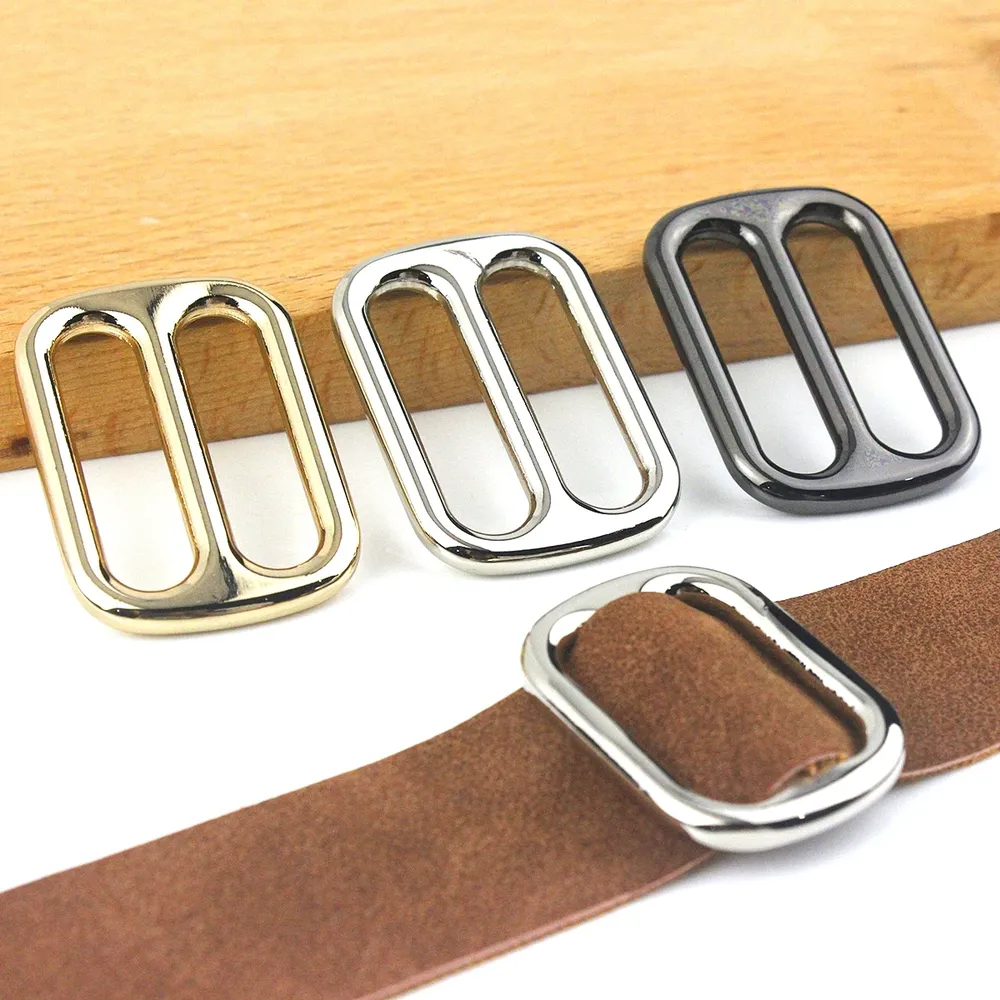 Tri Glide Schnalle Metall 1 Stück für Leder Tasche Gürtel Gurtband 25 bis 38 mm