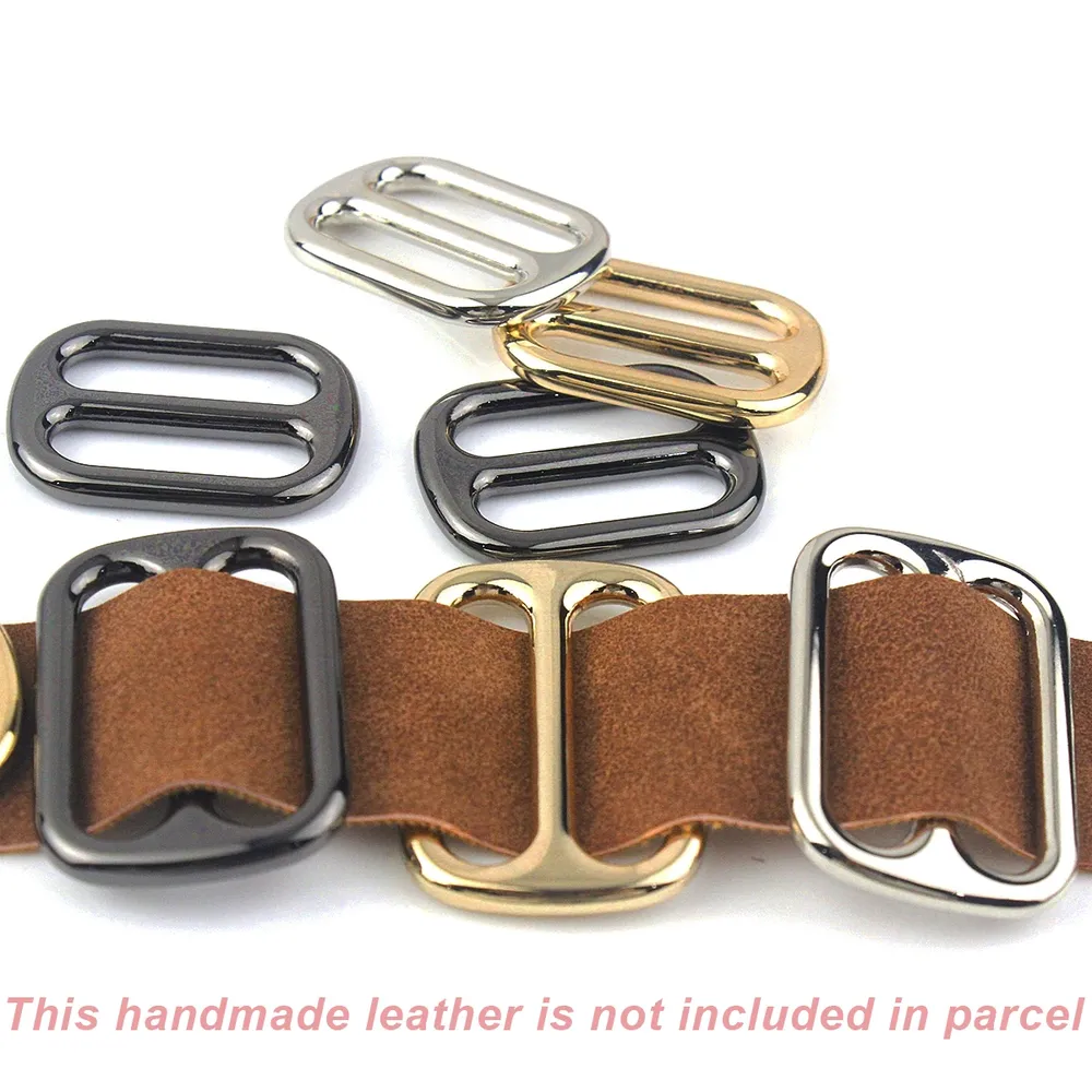 Tri Glide Schnalle Metall 1 Stück für Leder Tasche Gürtel Gurtband 25 bis 38 mm