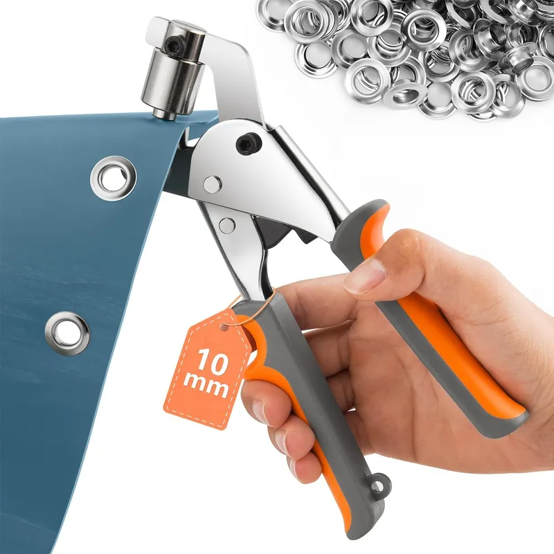 Tülle Zangen Kit 6mm 10mm für Leder Leinwand Kleidung