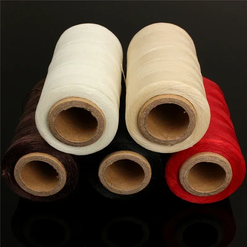 Wachsfaden Leder 240 Meter für Handnähen DIY Handwerk 1 mm