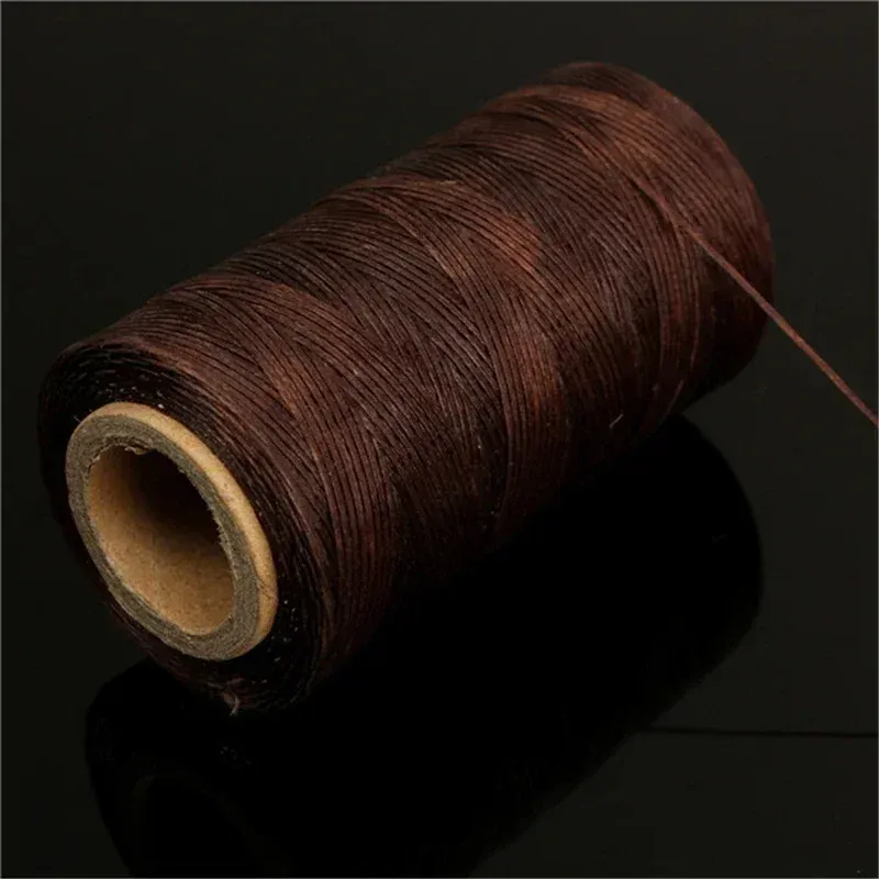 Wachsfaden Leder 240 Meter für Handnähen DIY Handwerk 1 mm