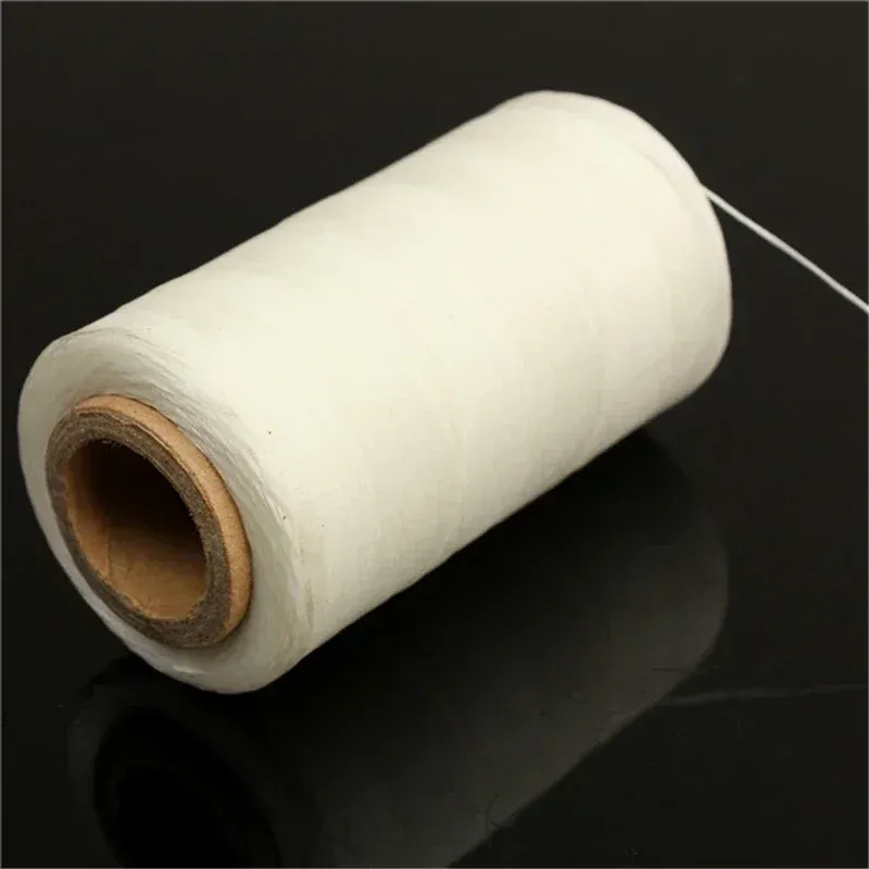 Wachsfaden Leder 240 Meter für Handnähen DIY Handwerk 1 mm
