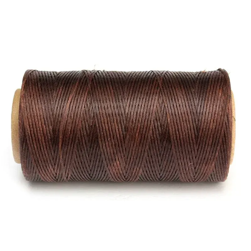 Wachsfaden Leder 240 Meter für Handnähen DIY Handwerk 1 mm