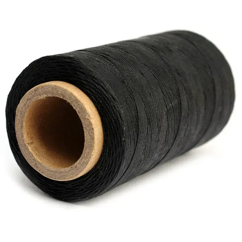 Wachsfaden Leder 240 Meter für Handnähen DIY Handwerk 1 mm
