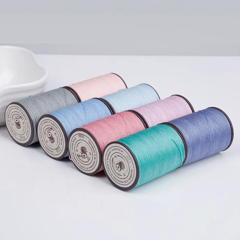 Wachsfaden Leder rund 0,35 bis 0,65 mm
