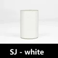 Wachsfaden Leder rund 0,35 bis 0,65 mm – Farbe SJ - weiß