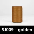 Wachsfaden Leder rund 0,35 bis 0,65 mm – Farbe SJ009 - golden
