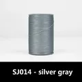 Wachsfaden Leder rund 0,35 bis 0,65 mm – Farbe SJ014 - silbergrau