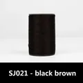 Wachsfaden Leder rund 0,35 bis 0,65 mm – Farbe SJ021 - schwarzbraun