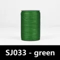 Wachsfaden Leder rund 0,35 bis 0,65 mm – Farbe SJ033 - grün