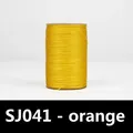 Wachsfaden Leder rund 0,35 bis 0,65 mm – Farbe SJ041 - orange