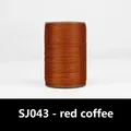 Wachsfaden Leder rund 0,35 bis 0,65 mm – Farbe SJ043 - roter Kaffee