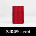 Wachsfaden Leder rund 0,35 bis 0,65 mm – Farbe SJ049 - rot