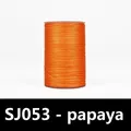 Wachsfaden Leder rund 0,35 bis 0,65 mm – Farbe SJ053 - Papaya