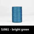 Wachsfaden Leder rund 0,35 bis 0,65 mm – Farbe SJ061 - leuchtend grün