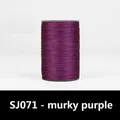 Wachsfaden Leder rund 0,35 bis 0,65 mm – Farbe SJ071 - trübes Lila