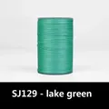 Wachsfaden Leder rund 0,35 bis 0,65 mm – Farbe SJ129 - Seegrün