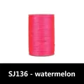 Wachsfaden Leder rund 0,35 bis 0,65 mm – Farbe SJ136 - Wassermelone