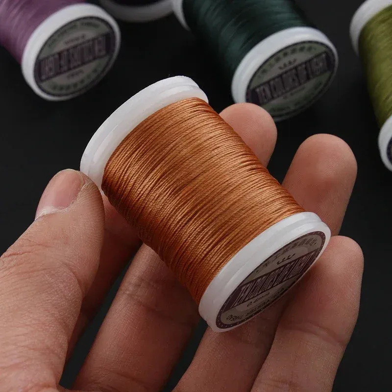 Wachsgarn Leder 0,4 bis 0,6 mm für Handnähen DIY Kleidung Handarbeiten